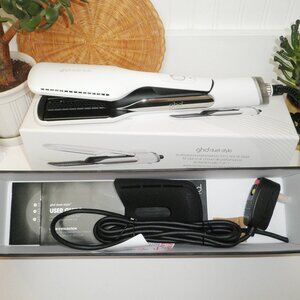 ghd Duet Style 2-In-1 Hot Air Styler Cut Cord FOR REPAIR / Parts White NEW w BOX